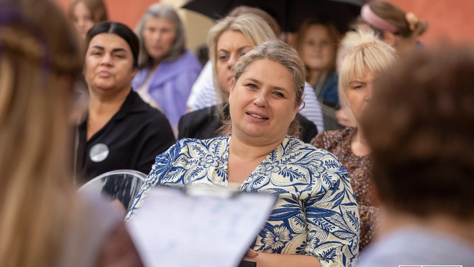 Gwiazda „Rancza” czytała treny Kochanowskiego. Wschowa gościła Elżbietę Romanowską