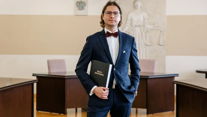 Wschowianin doktorem prawa. Norbert Czechowski obronił rozprawę na Uniwersytecie Wrocławskim