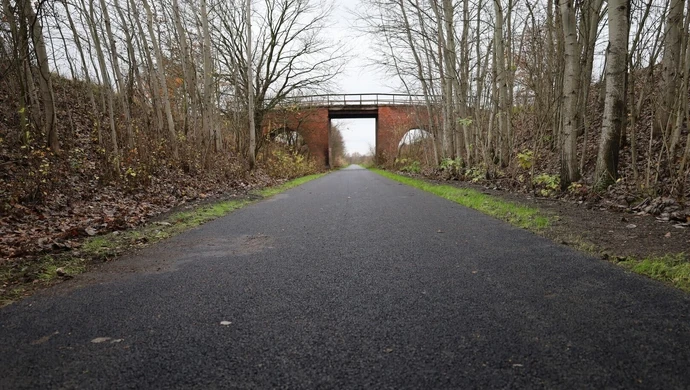 Szlichtyngowa z nową trasą rowerową. Ścieżka po nieczynnej linii kolejowej oddana do użytku