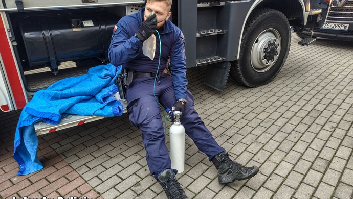 Wschowscy policjanci ryzykowali życiem. „Nie było widać wyjścia”