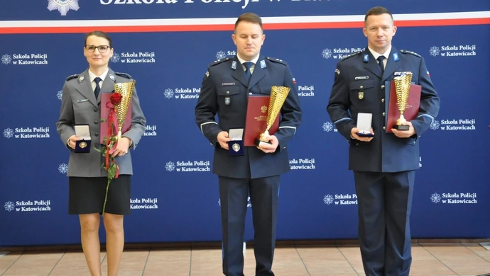 Wschowski policjant w czołówce kraju. Dominik Fedyczkowski trzeci w turnieju dyżurnych