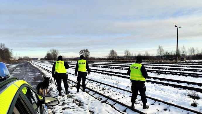 Operacja „TOR". Policja patroluje infrastrukturę kolejową – również w powiecie wschowskim