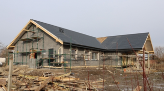 Sala wiejska w Kandlewie nabiera kształtów. Mieszkańcy zyskają nowe miejsce spotkań [ZDJĘCIA]