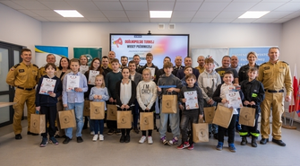 Turniej wiedzy pożarniczej rozstrzygnięty. Najlepsi w powiecie pojadą do Kalska [ZDJĘCIA]