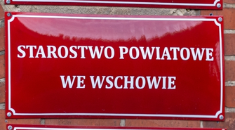 Obwieszczenie Starosty Wschowskiego