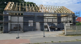 Druhowie z Goli doczekają się remizy z prawdziwego zdarzenia. Rozbudowa idzie pełną parą