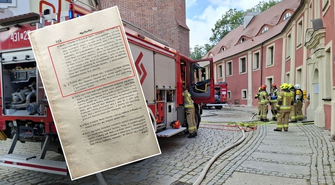 Procedury sprzed około 250 lat wciąż aktualne? Strażacy ćwiczyli w muzeum przy Placu Farnym