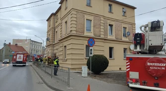 Pożar w kamienicy przy Głogowskiej [AKTUALIZACJA]