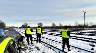 Operacja „TOR". Policja patroluje infrastrukturę kolejową – również w powiecie wschowskim