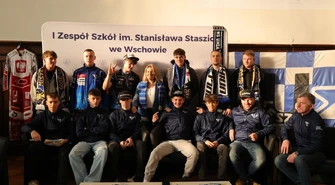 Żużlowcy Unii Leszno w Staszicu. Młodzi sportowcy spotkali się z uczniami