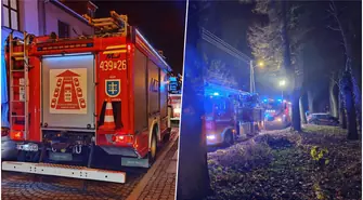 Dwa pożary w jeden wieczór. Służby interweniowały na Ratuszowej i Orzechowej