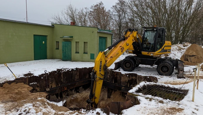 Prace przy ul. Kamiennej. Przepompownia ścieków przechodzi modernizację