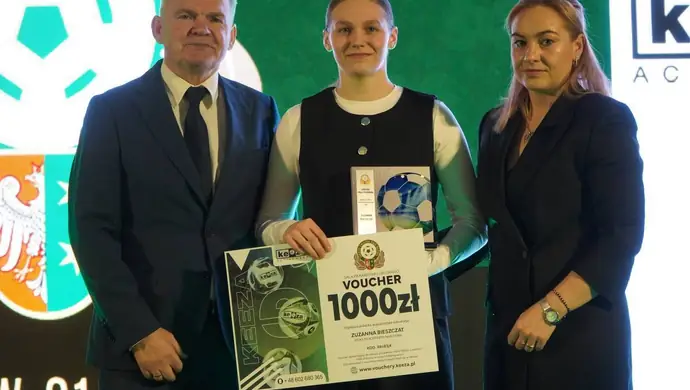 Najlepsza piłkarka w regionie pochodzi z gminy Sława. To wychowanka Sokoła Ciosaniec