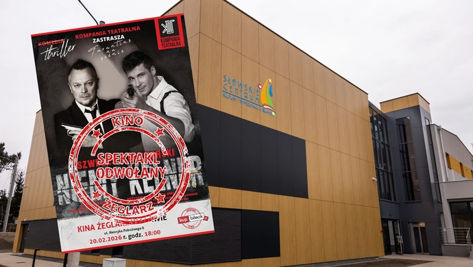 „Niemy Kelner” w Sławie z nową datą. Roznerski i Szwedes zagrają maju