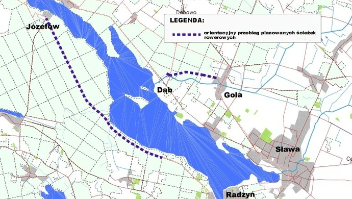 7 km nowych dróg rowerowych w gminie Sława. Trwa przetarg na budowę