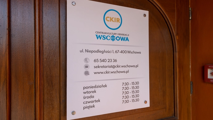 Wykaz lokali użytkowych zarządzanych przez CKiR we Wschowie przeznaczonych do użyczenia