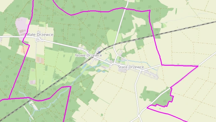 Uwaga mieszkańcy Starych Drzewiec i Nowych Drzewiec. Projekt operatu opisowo - kartograficznego do wglądu