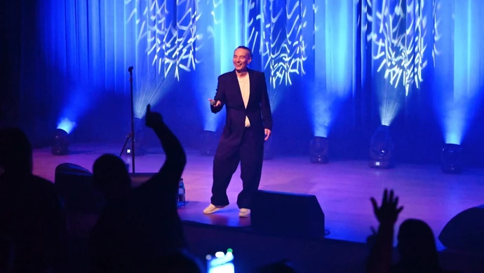 Gorąca atmosfera w Kinie Żeglarz. Stachursky zagrał w Sławie