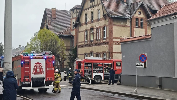 Sytuacja w szpitalu we Wschowie po pożarze: Chirurgia znów pracuje, podopieczni wrócą do hospicjum jeszcze dziś