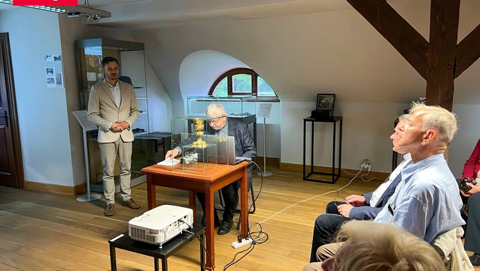 500-letni kielich i archidiakon Lamprecht. Ks. dr Henryk Gerlic w Muzeum Ziemi Wschowskiej [WIDEO]