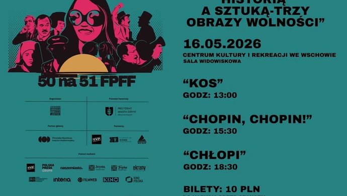 Święto kina w CKiR. Przegląd „50 na 51” zawita do Wschowy