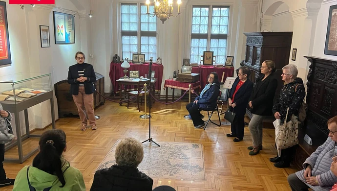 Noc Muzeów w MZW. Anna Napierała zaprezentowała kolekcję Stanisława Helsztyńskiego