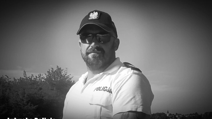 Odszedł mł. asp. Grzegorz Juszczak. Policjant z KPP Wschowa miał 48 lat