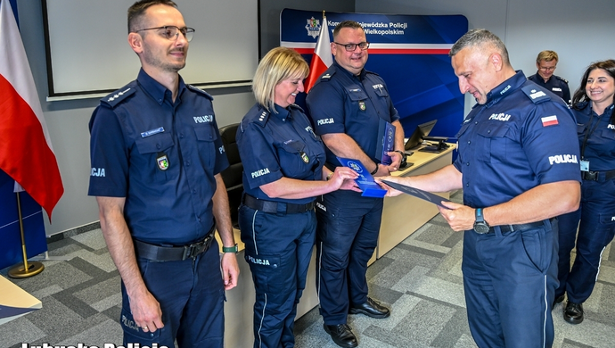 Maciej Garbaciak z KPP Wschowa najlepszym rzecznikiem dyscyplinarnym w lubuskiej policji