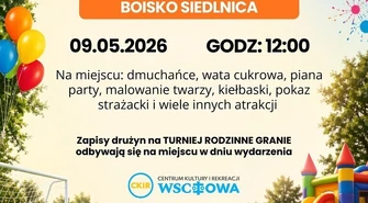 Rodzinne granie i grillowanie. CKiR organizuje piknik w Siedlnicy