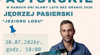Jędrzej Pasierski w Sławie. Pierwsze 30 osób wyjdzie ze spotkanie autorskiego z wyjątkowym prezentem