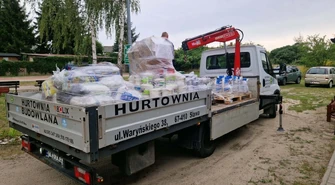 Wielkie serce firmy ze Sławy. Pszczółka – Eurom pomogła pogorzelcom z Przybyszowa