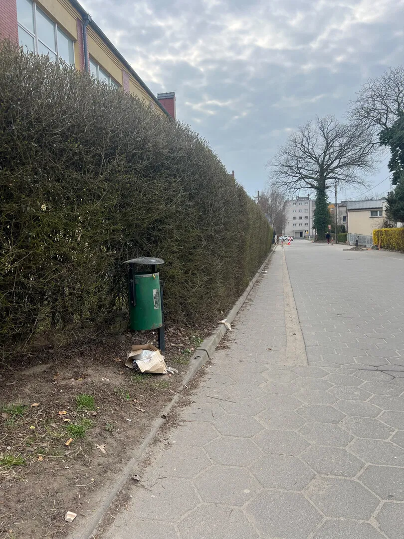 Ciężko wrzucić do smietnika?