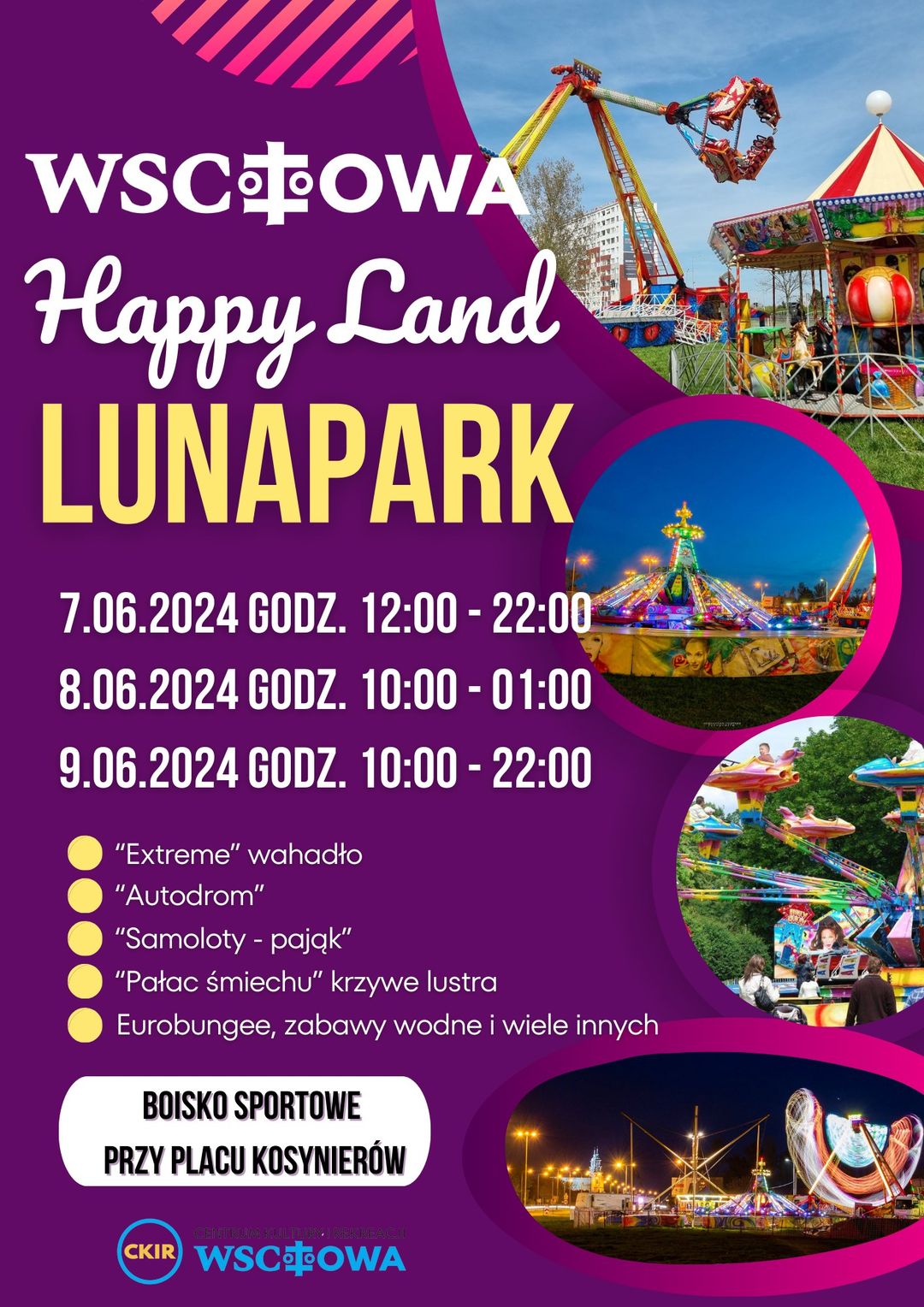 Luna Park na Dni Wschowy 2024