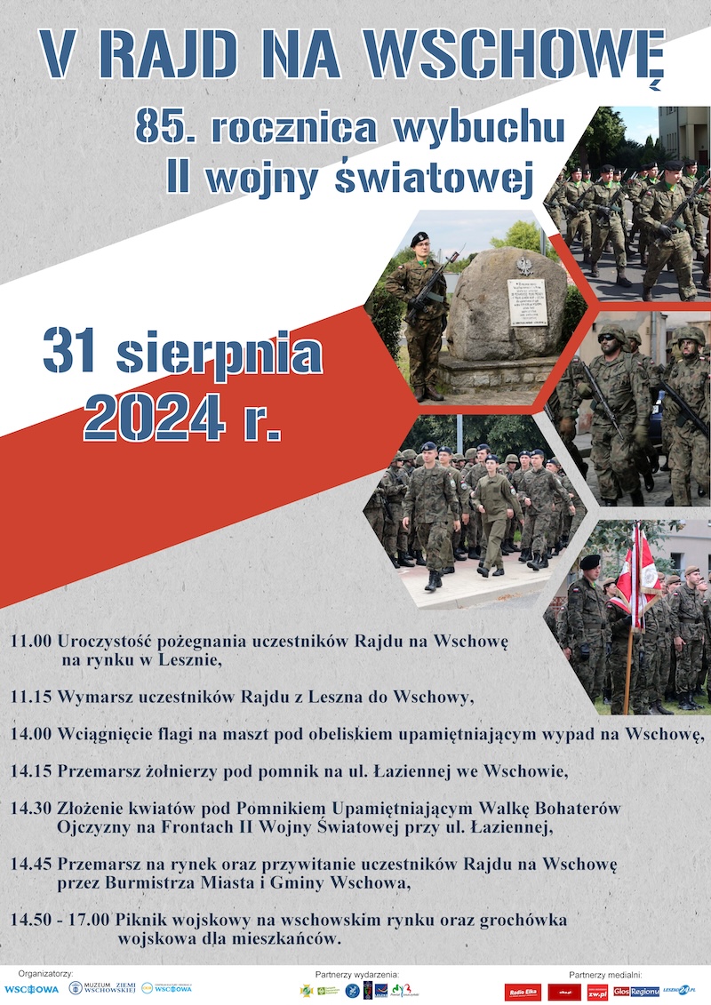 plakat Rajd na Wschowe