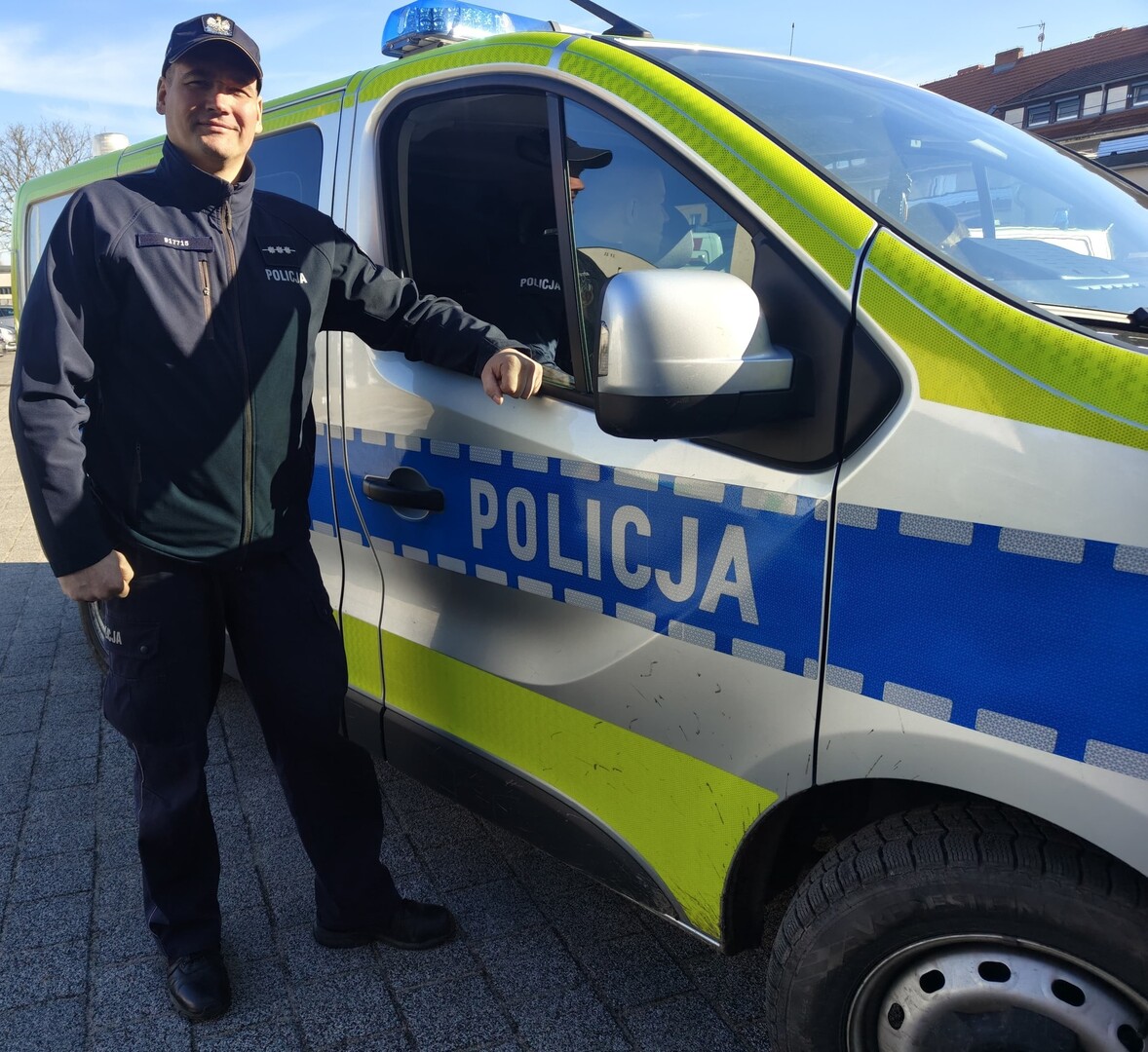 Starszy aspirant Arkadiusz Krajewski