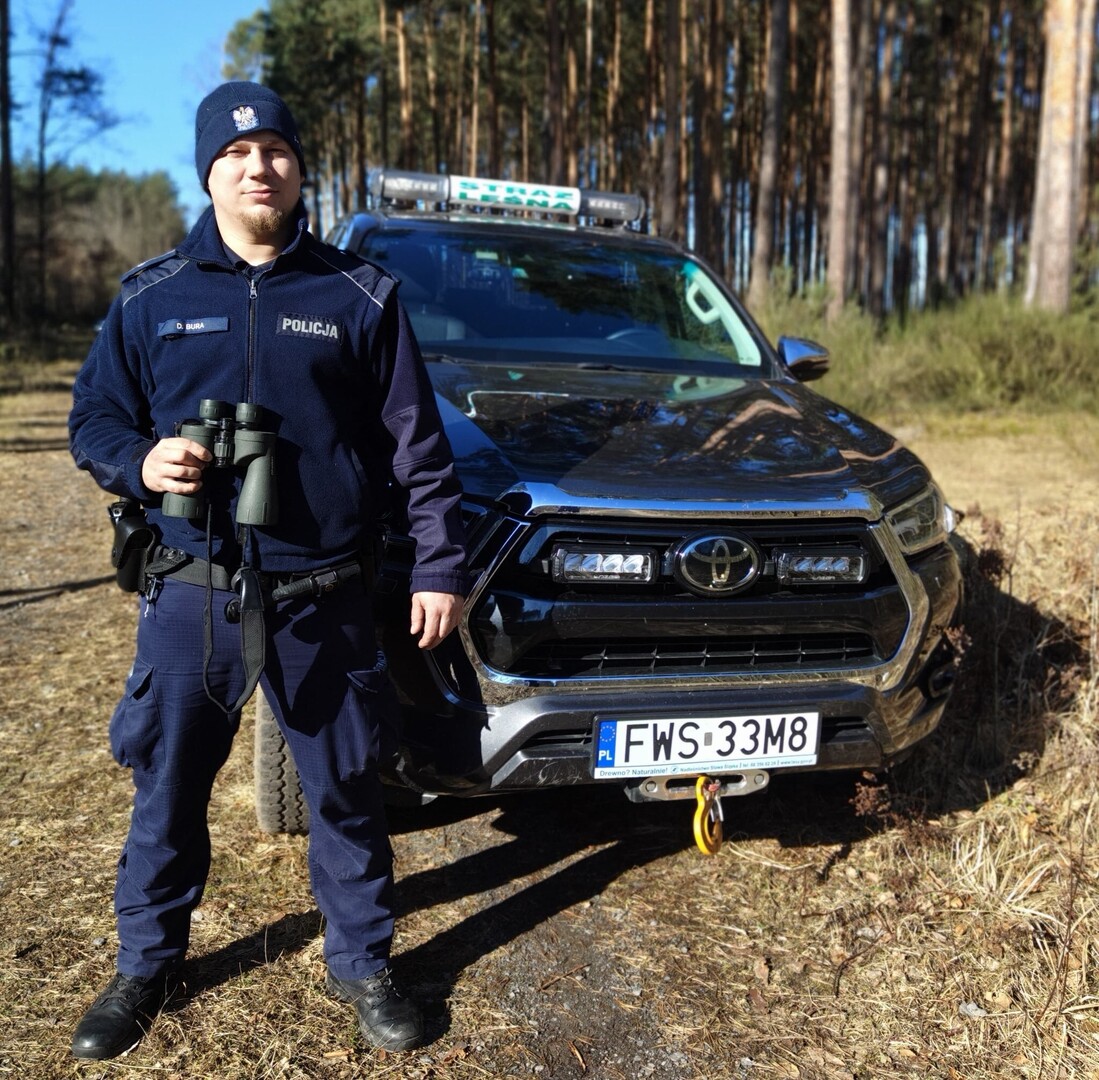 Młodszy aspirant Dawid Bura