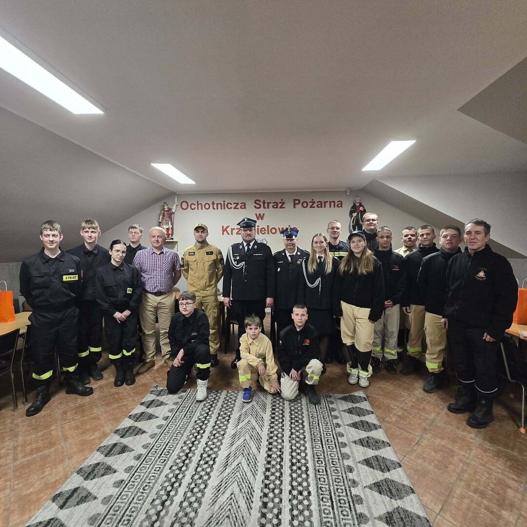 Uczestnicy turnieju z gminy Sława. Foto: OSP Krzepiel&oacute;w